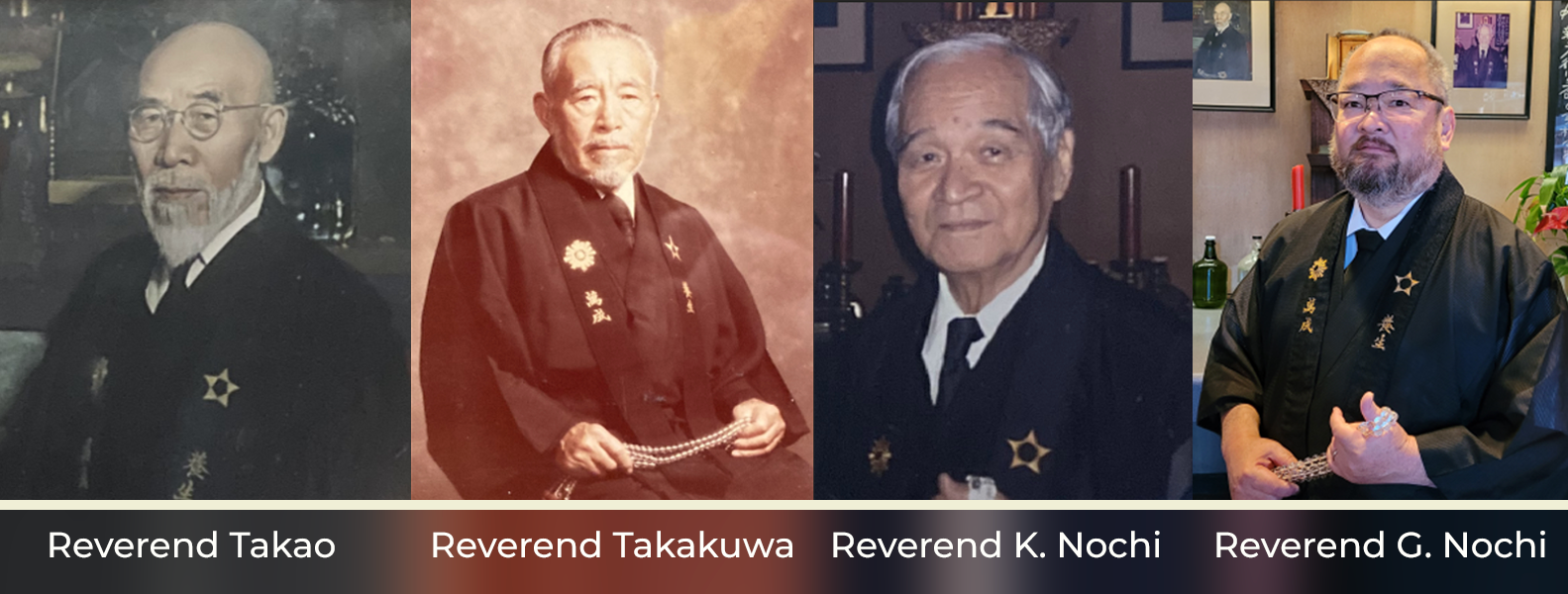 Bodaiji Mission Reverends