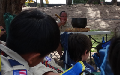 Cub Scouts morning service